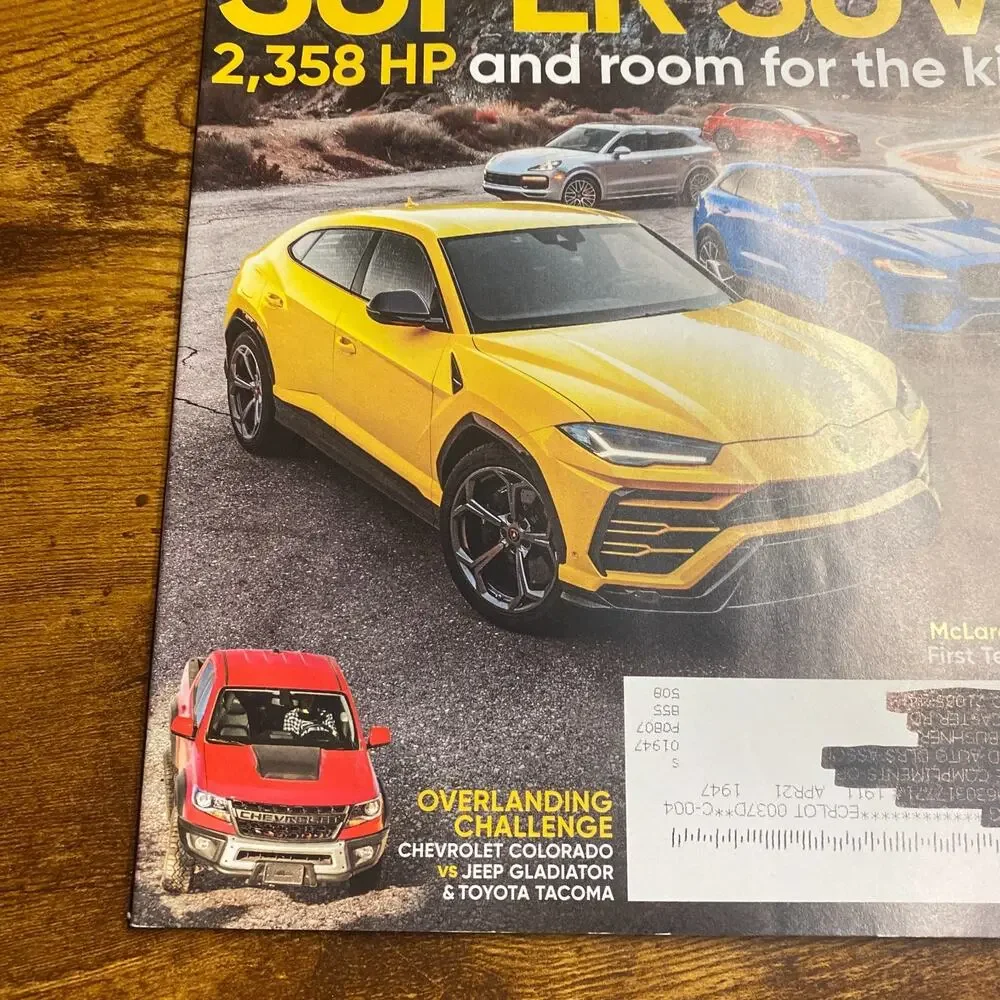 Motor Trend Magazine Nov 2019 Super SUVs
